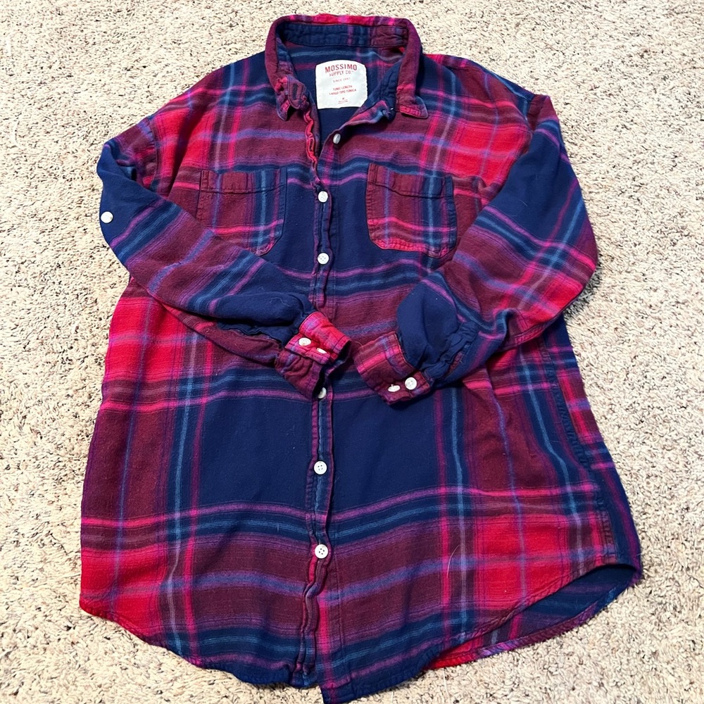 Plaid Flannel Tunic